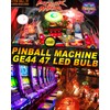 GE44 47 Pinball Machine LED Bulbs BA9S DC/AC 6.3V/6V Coin-operated
