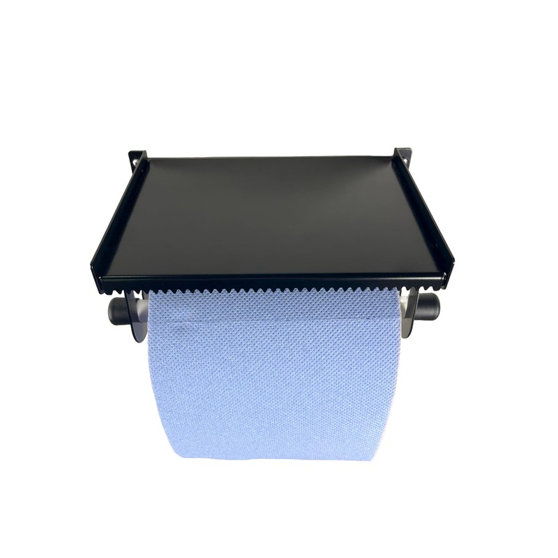 TR Home Solutions TR Home Solutions Blue Roll Holder Wall-Mounted