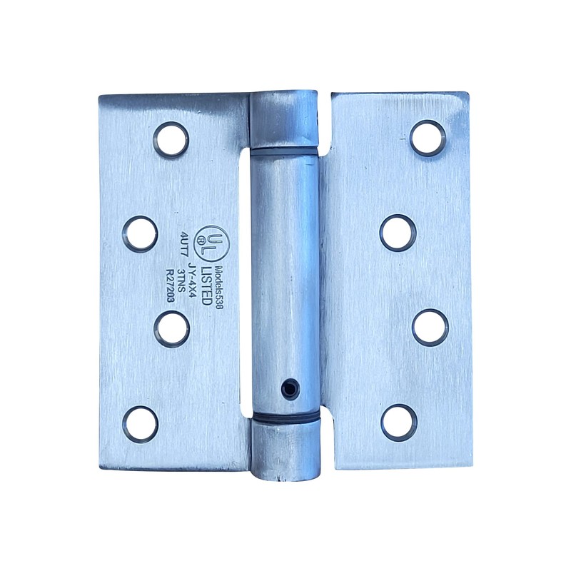 Hinge Outlet Stainless Steel Spring Hinge - 4 Inch Square