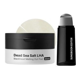 Ingredient Editor 10-minute blackhead and sebum removal Dead Sea Salt LHA Melting Clear Pad + Nose Sebum Removal Deep Cleaner, 1 piece, 30 sheets / 성분에디터 10분 블랙헤드 피지 삭제 데드씨솔트 LHA 멜팅 클리어 패드 + 코 피지 제거 딥클리너, 1개, 30매입
