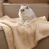 Luciphia Dog Blanket, Premium Fleece Cat Blanket, Soft Sherpa Calming