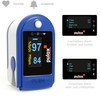Pulse oximeter PULOX PO-200A with switchable alarm function and pulse