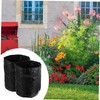 Sosoport Garden Leaf Waste Bag Set of 2 Yard Leaf