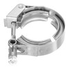 sourcing map 1.5" Quick Release V Band Clamp 304 Stainless