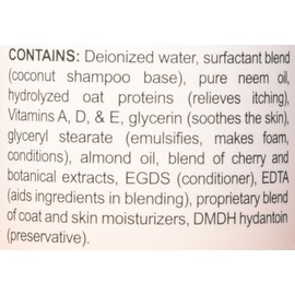 Kenic Neem Oatmeal Pet Shampoo, 17-Ounce