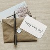 Pack of 200 Blank Cards, 9 x 5.2 cm, Blank