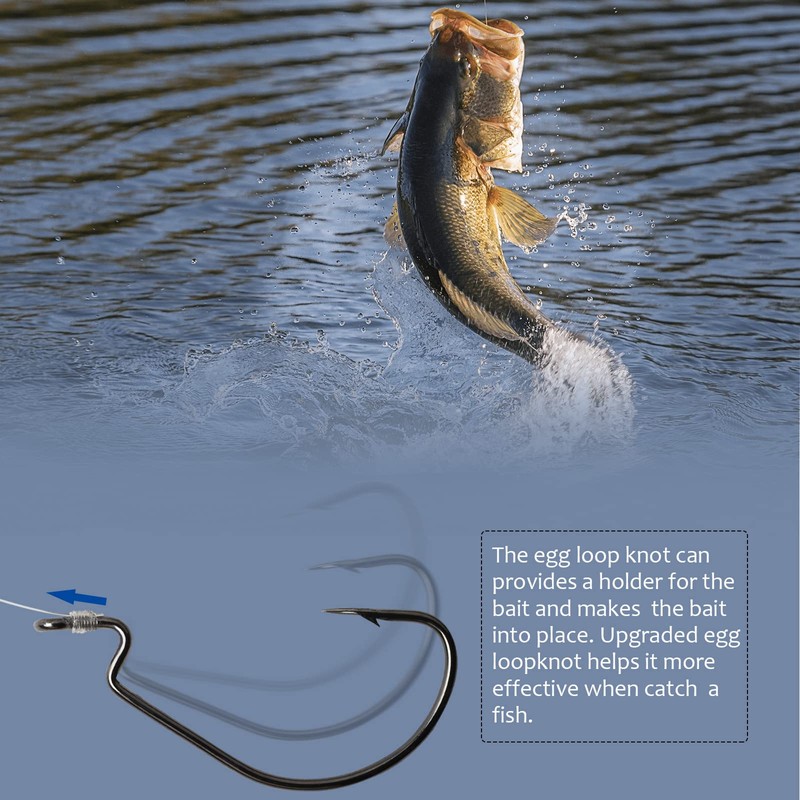Dovesun Carolina Rig Kit for Bass Fishing Bullet-Weights Carolina Ready