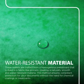 Exacompta - Ref 5253Z - Europa - Pocket Wallet, 356 x 242mm, Half Flap Front for Security, 300 Micron Premium Pressboard, Holds A4 & Foolscap Documents - Green, Pack of 10