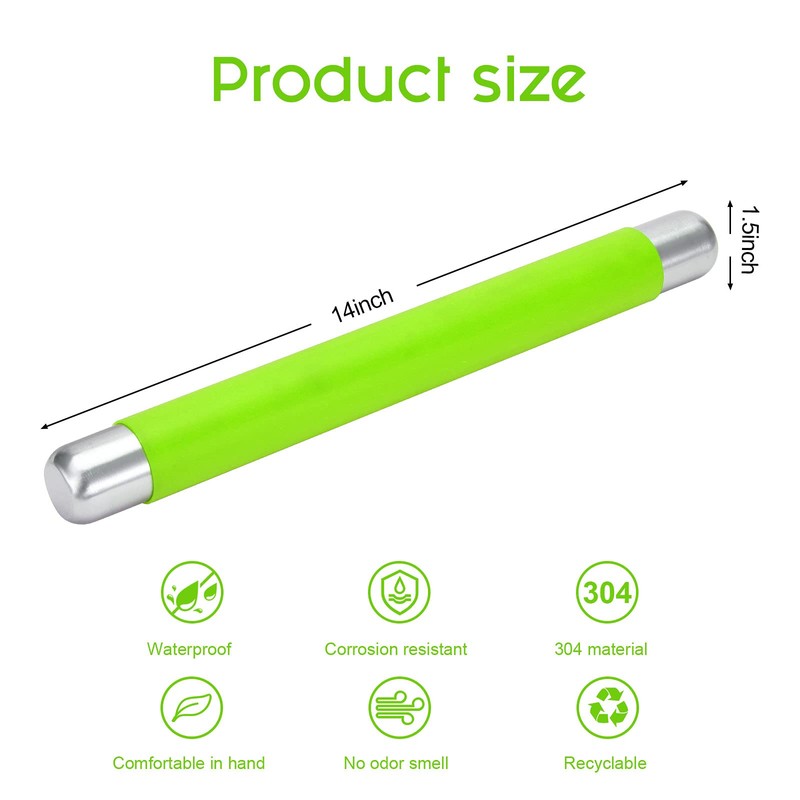 Remeel Rolling Pin Dough Roller for Baking with Thickened Non