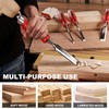 HAUTMEC 3 PCS Wood Chisel Set High Impact Wood Chisel