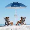 Seazul 6.5ft Sun Shade Umbrella, Portable Umbrella with Stand for