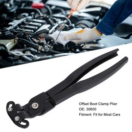 30600 Strong Offset Boot Clamp Plier for Most Cars, Clamping Pliers Set for CV Joint Cuff Repair
