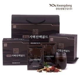 Guangdong energy essence gold 50ml x 30 packets 1 box, single option / 광동 기력진액골드 50ml x 30포 1박스, 단일옵션