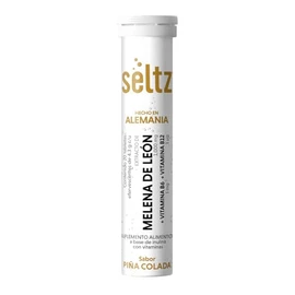 SELTZ TABLETA EFERVESCENTE MELENA DE LEON 90G