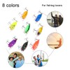 8 Colors Colorful Soft Cicada Shape 5cm/6g Simulating Fish Lures