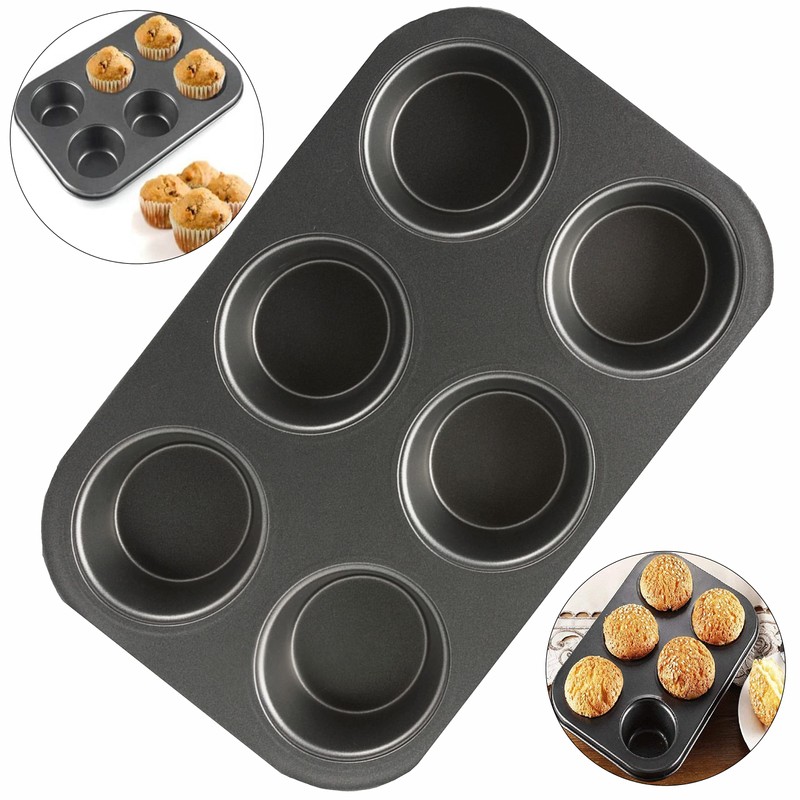 SUL Non Stick Muffin Trays Baking Moulds, Cupcake Tray for