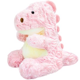 LoYuSenn Pink Dinosaur Stuffed Animal, 12-Inch, Dinosaur Plush Toy for Kids, Cute Dino Stuffed Animals Plush Toy for Girls and Boys, Birthday and Valentines Gifts, Christmas Decorations, Party Favors