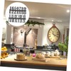 COHEALI 6pcs Clock Making Parts DIY Arabic Roman Numerals for