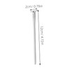 BIUDECO 4 Pack Heavy Duty Tent Stakes Stainless Steel Ground