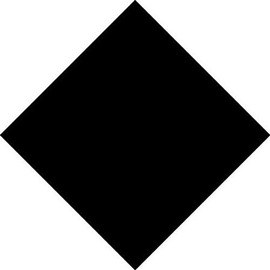 Plain BLACK cotton Bandana scarf