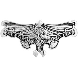 HAQUIL Vintage Art Nouveau Hairpin, Leaf Hairclip, French Hair Clip, Hair Barrette Vintage Viking Celtic Knot Protection, Hair Clip Jewelry, Gift for Women Viking Hair Accessories