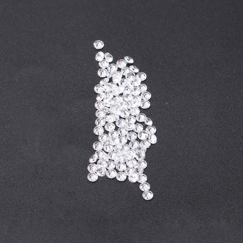 100pcs Transparent Rhinestones Mini Sharpened Bottom Exquisite Crystal Gems for