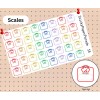 Homemade Weight Tracker Planner Stickers #16 / Planner Stickers  / Scales