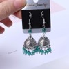 SUSHUN Retro Indian Bollywood Jhumka Jhumki Crystal Drop Earring Ethnic