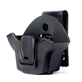 OWB Handcuff Holster Auto Lock Professional Police Strap Holder for Standard Handcuffs Case with Key Holder