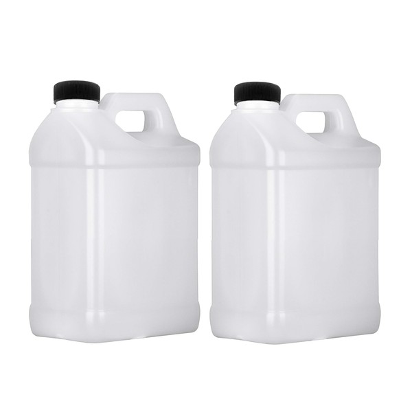 Mountain West Plastic Jug 1 Gallon, F-Style Storage Containers, HDPE,