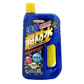 WILLSON 03056 Wash WAX Super Waterproof, For Dark & Metallic Cars, 23.7 fl oz (700 ml), Model Number: