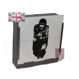 CL Print Solutions 100 x 17cm Figure 11 Military Paper Targets Air Rifle Pistol (100gsm