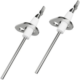 BlueStars 0130F00010 Furnace Flame Sensor Replacement Part - Compatible with Goodman Amana Furnaces - Replaces B1172606 B11726-06 20488501 P1257001F ACS90453BXA P1257007F - Pack of 2