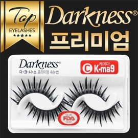 Darkness Premium Eyelashes Kma9/10ea/1 stroke / 다크니스 프리미엄 속눈썹 Kma9/10개/1타