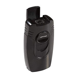 Vertigo Big Buddha Quad Flame Table Lighter (Black)