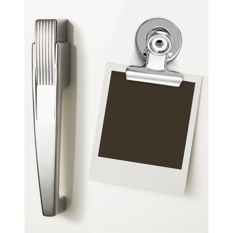 QWORK® 24 Pieces Magnetic Clip, Strong Refrigerator Magnet Hook Clip,