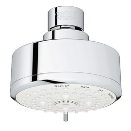 Grohe Tempesta Cosmopolitan 100 4 Spray Functions Shower Head, Starlight Chrome