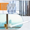 200 Pcs 0.040" X1/4" x 2" Clear Setting Blocks for