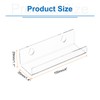 sourcing map 1 Pack Acrylic Shelves for Wall Storage, 4