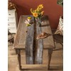 Dark Brown Table Runner - 72 Inch Long, Oil Modern