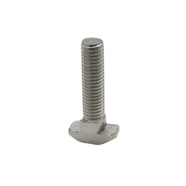 Stainless Steel Hammer Screw T-Screw M8 40 mm Nut 8 for Aluminium Profile Pack of 40