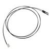 2PCS Fiber Optic Sensor Flat Thin Reflection Optical Fiber Sensor