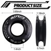 HASHENTA 1PC Snatch Recovery Ring 33,000 LBS Winch Break Strength