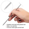 Newtay 12 Pcs Potato Baking Baked Nails, Stainless Steel Potato