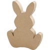Easter Bunny, H: 18 cm, depth 2,5 cm, 1pc