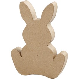 Easter Bunny, H: 18 cm, depth 2,5 cm, 1pc