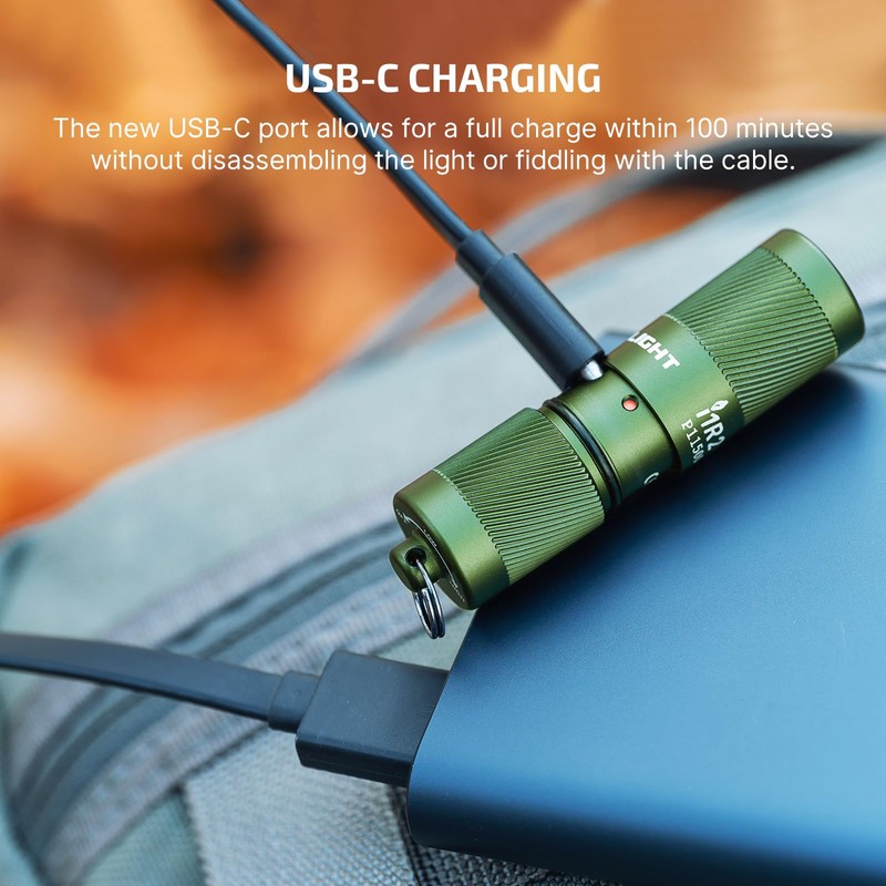 OLIGHT I1R 2 Pro Eos 180 Lumens EDC Rechargeable Keychain