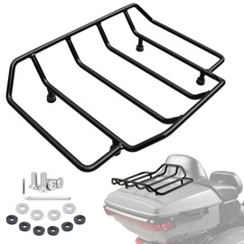 totiancong Motorcycle Luggage Racks Trunk Box Tour Pack for 1084-2025 Harley Touring CVO Street Glide Electra Glide Road Glide King Ultra Limited Detachable Tour Pack Luggage kit,Black