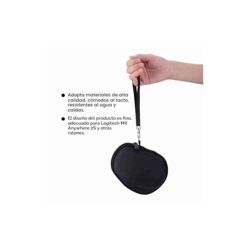 Estuche rígido para Almacenamiento de Viaje para Mouse, Estuche Protector