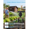meross WiFi Water Timer for Garden, Hose Timer with Brass